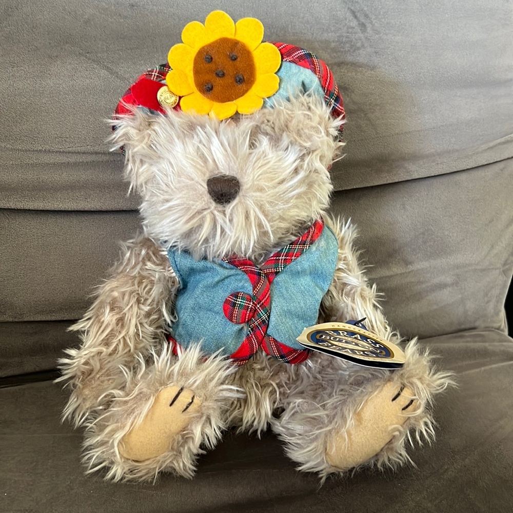 Brass Button Bear